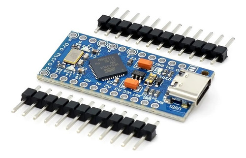 Pro Micro Atmega32u4 Placa De Desarrollo Usb-c X2 Unidades