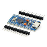 Pro Micro Atmega32u4 Placa De Desarrollo Usb-c X2 Unidades