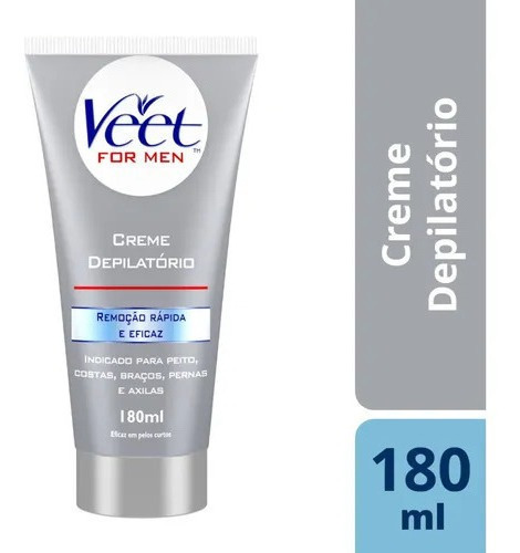 Veet Creme Depilatório Corporal For Men 180ml