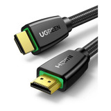 Cable Hdmi 2.0 Ugreen 4k 60hz Uhd Alta Velocidad 18 Gbps 2m