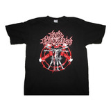 Gusanobass Playera Usada Metal Evil Entourage Satanic Blood