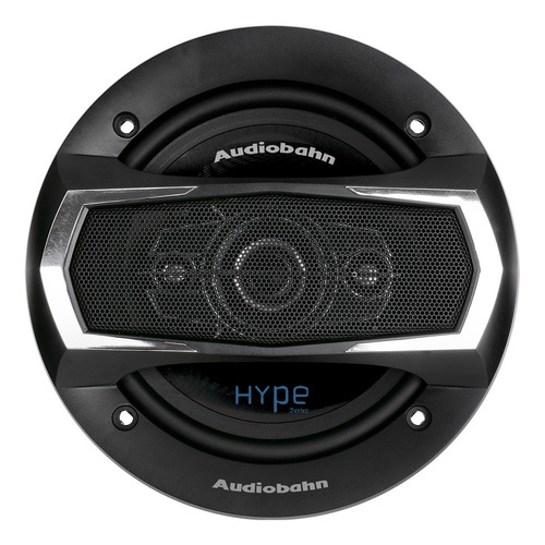 Bocinas 6.5 PuLG Audiobahn As465 4 Vias 800 Watts Serie Hype Color Negro