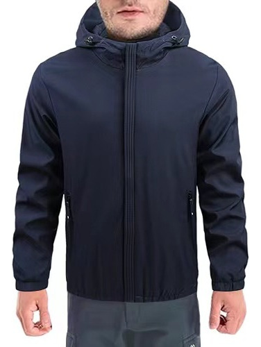 Chaqueta Fina A Prueba De Viento Casual Para Hombre Tactica