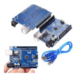 Arduino Uno Atmega328 Compatible Ch340 + Cable Usb Nubbeo