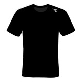 Remera Manga Corta Diadora Deportiva Unisex Termica