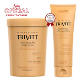 Trivitt Kit Shampoo 250ml Com Hidratação Intensiva 1kg