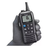 Radio Handy Marino Icom M37 Vhf **flota** Color Negro