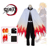 L Set De Disfraz De Cosplay De Anime Demon Slayer Rengoku