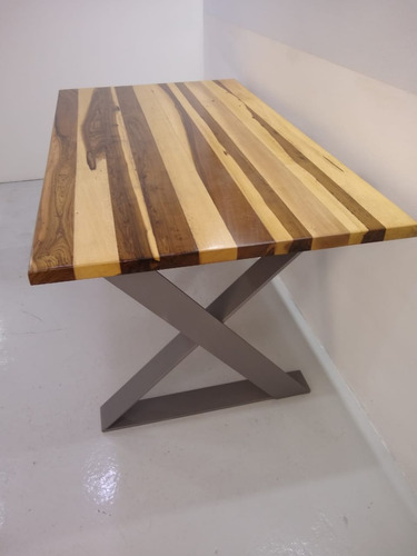 Conjunto De Patas Cruz Para Mesa Comedor Diseño Industrial