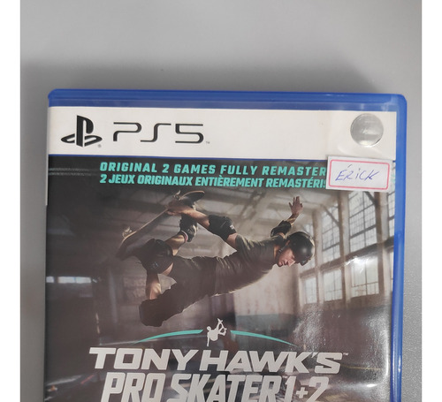 Jogo Tony Hawk Pro Skater 1 E 2 (playstation 5,mídia Física)