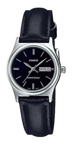 Reloj Casio Cuero Ltp-v006l-1b2 Ag Oficial Caba Gita 2 Años
