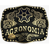 Fivela Agronomia Jateada Country Texas Cowboy Mega Promoção