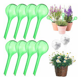 8 Globos Riego Plantas Bolas Autorriego Automáticas