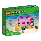 Lego Minecraft A Casa Do Axolotl 21247