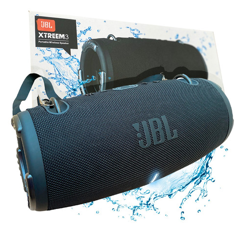 Caixa De Som Bluetooth Xtreme3 Pendrive Sd Prova D'água Alça