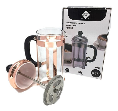 Cafetera Manual Prensa Francesa Cafe 350ml