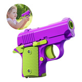 Fidget Toy Mini Pistola Juguete Antiestrés 3d 1911 Zanahoria