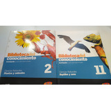 2 Libros Escolares Reptiles Y Aves -plantas Y Animales Genio