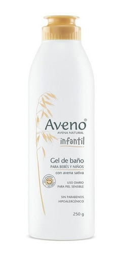 Gel De Baño Infantil Aveno X 250 Gr