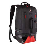 Mochila Jordan Retro 11 Bred Original Compartimento Extra Para Que Guardes Tus Jordans, Laptop, Impermeable, Llavero De Regalo