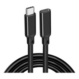 Cable Extension Usb C 3.2 Tipo C Macho A Hembra Para Pc 