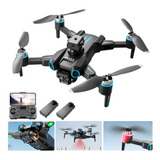Drone Profissional S4s Brushless 4k Hd Camera Wifi 2 Bateria