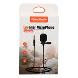 Microfono Clip Lavalier Aux Jack 3.5 Calidad Profesional 
