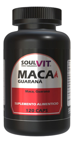 Maca Guaraná 120 Capsulas Nueva Formula 