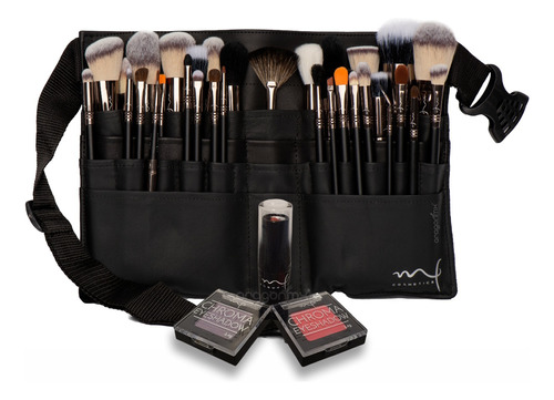 Set Brochas 34 Brochas Maquillaje Marifer Onix Plus Aragonmx