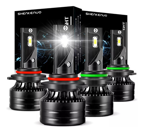 Kit De Faros Delanteros Csp Led Canbus 9005 9006 30000lm