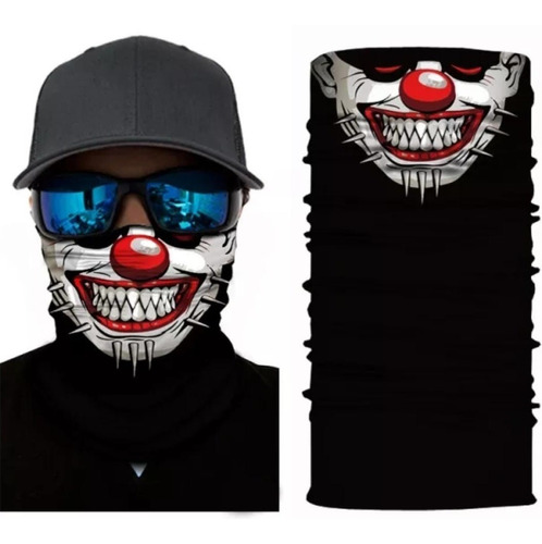 Balaclava Payasos Pescuezos Cuellero Mascara Guason Moto Gbr