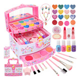 Juguetes Para Niñas, Kit De Maquillaje Lavable Para Niñas.