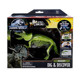 Jurassic World Dinosaurio Triceratops Kit De Excavacion 