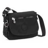 Kipling Bolso Tamaño Mini Modelo Sabian Nuevo 100% Original Color Black Noir Color De La Correa De Hombro Negro Diseño De La Tela Liso