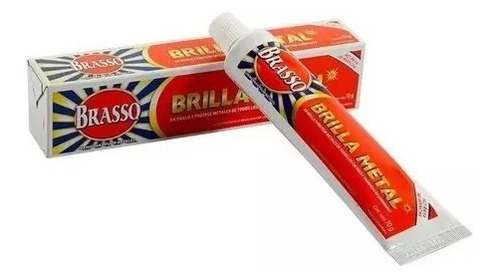 Crema Brilla Metal Brasso 70gr 