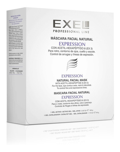 Máscara Facial Natural Expression Exel Pack Para Rostro Ojos Tipo De Piel Madura