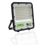 Reflector Led Tipo Lupa 50w Luz Blanca Ip66 2 Piezas Jwj Color De La Carcasa Gris