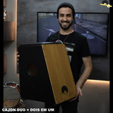 Cajon Elétrico Dgroove Duo 2 Em 1 Com Garantia E Nota Fiscal