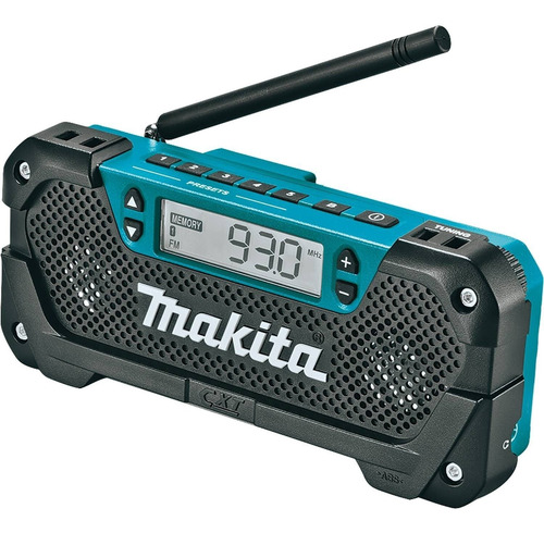 Makita Rm02 Radio Compacto Inal Ámbrico De 12 V Max Bater & 