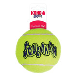 Juguete Para Perro Pelota Tenis Kong Sonido Talla L Color Amarillo