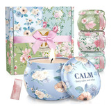 Set Velas Aromaticas Perfumadas En 100% Cera De Soja 