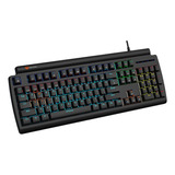 Teclado Gamer Mecánico Meetion Mt-mk600mx Black Olly Go Blue Color Del Teclado Negro