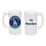 Tarro Cervecero 16 Oz Los Angeles Dodgers Personalizado