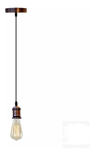 Luminária Pendente Teto Industrial  Retrô Rustica (promoçao)