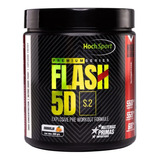 Suplemento En Polvo Hochsport Premium Series Flash 5d Sabor Naranja En Pote