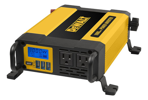 Inversor De Corriente Dewalt Dxaepi1000 De 1000w Hasta 2000w