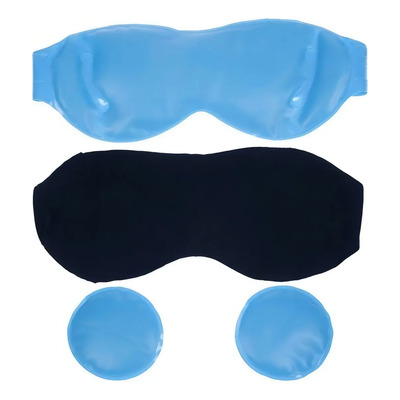 Compresa Mascara Antifaz Para Ojos Vive Color Azul | Meses sin interés