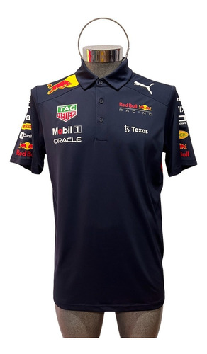 Playera Polo Original Puma Formula 1 Red Bull Racing Checo