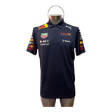 Playera Polo Original Puma Formula 1 Red Bull Racing Checo