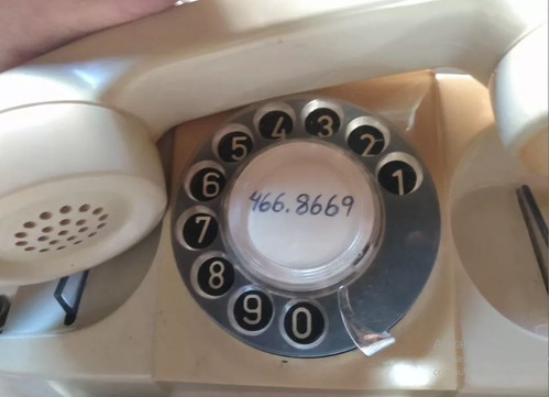 Telefone  Antigo, Da Década De 80, Tijolinho, Novinho.